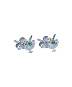 Silver Stud Earring STS-5722